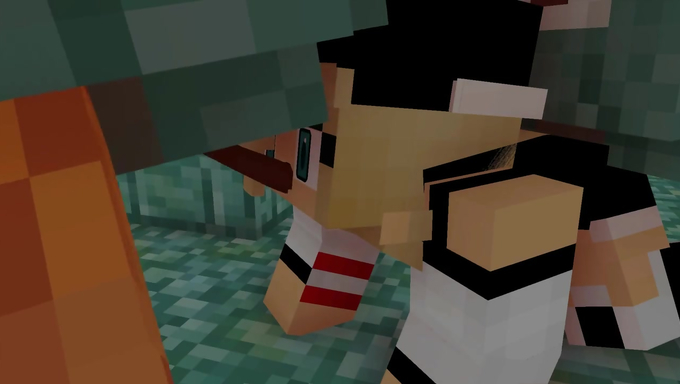 Sebie Encounters Sea Monsters And Gets Spitroasted