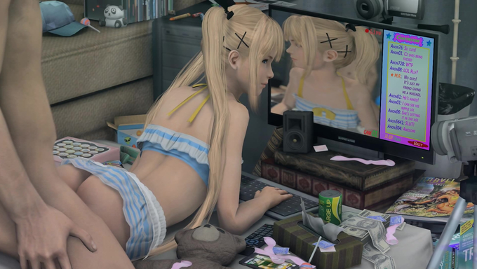 Marie Rose Enjoys Being Screwed By Her Man On A Livestream