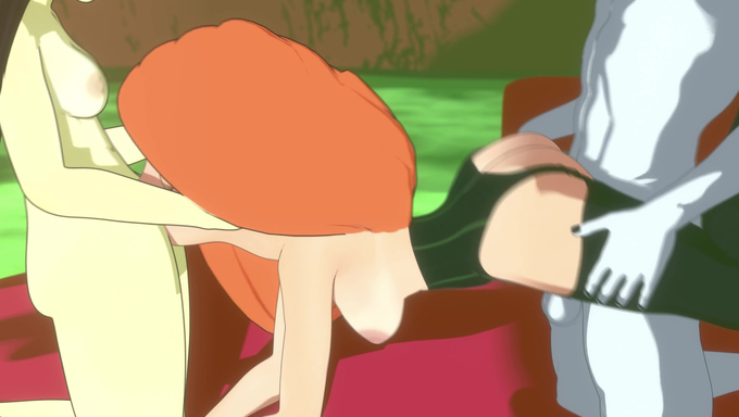 Kim Possible And Shego Share And Enjoy The Cock Together