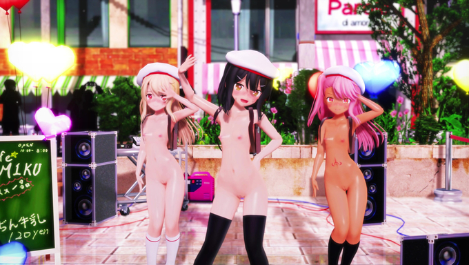 Pretty Fate Babes Give A Hot Dance Performance At The Public Park