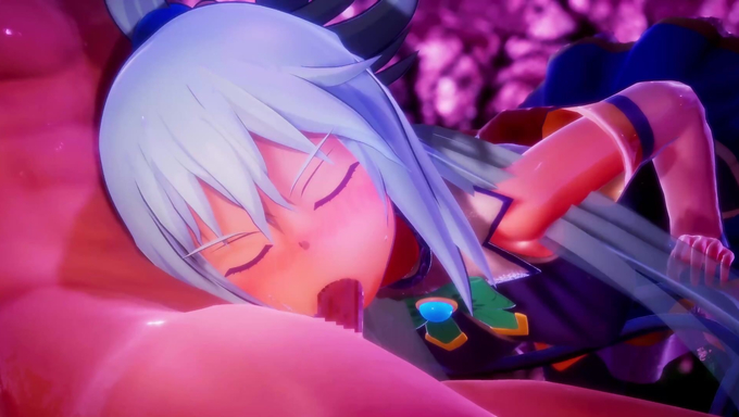 Aqua’s Face Melts Into Ahegao During Cowgirl On The Park Bench
