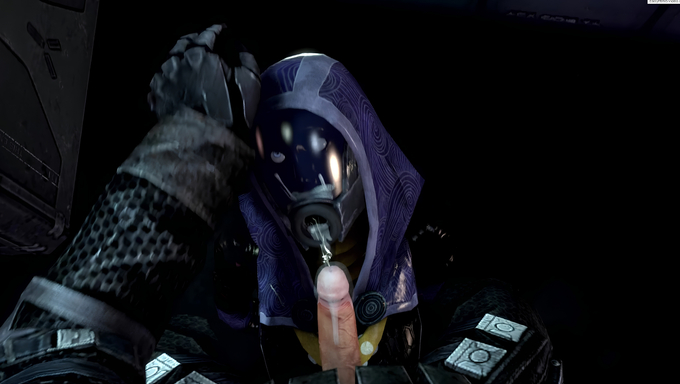 Tali’Zorah Passes Out After Getting Mouthfucked