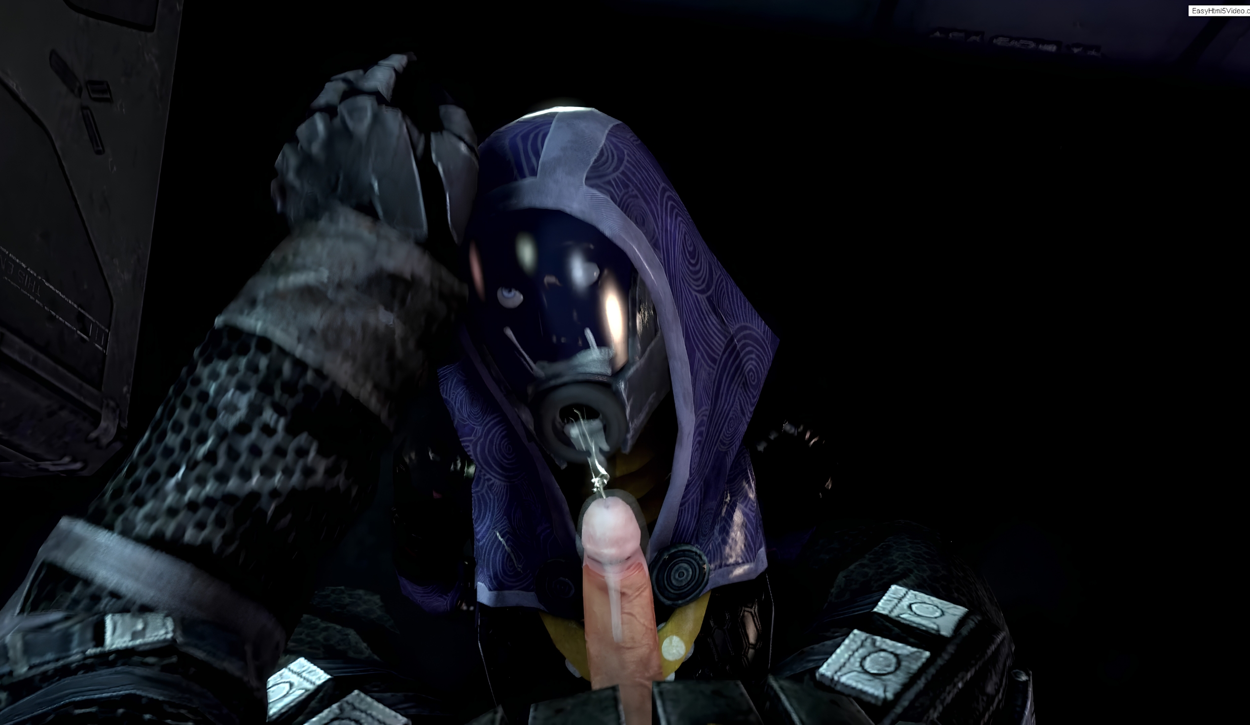 Tali’Zorah Passes Out After Getting Mouthfucked