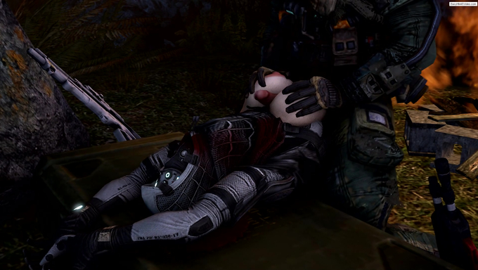 Militia Rifleman Hunts And Kills IMC Pilot Babes And Fucks Their Corpses