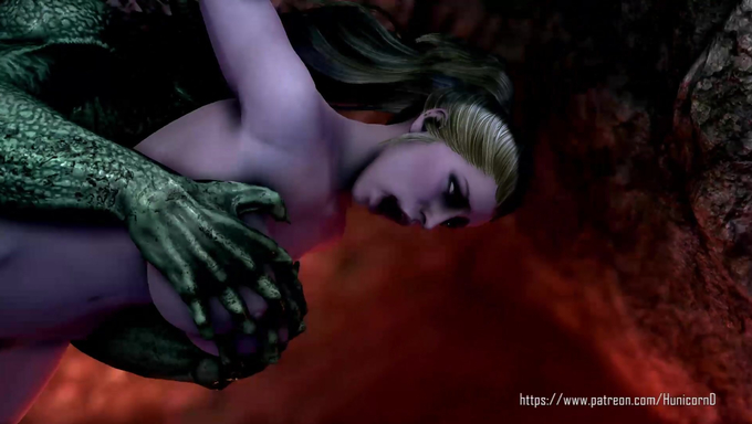 Anna Henrietta And Her Friends Get Railed By Forest Monsters