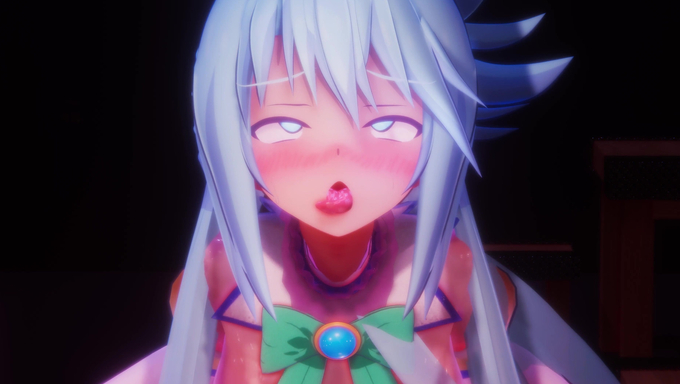 Aqua Enjoys Playing With A BBC Inside The Pub