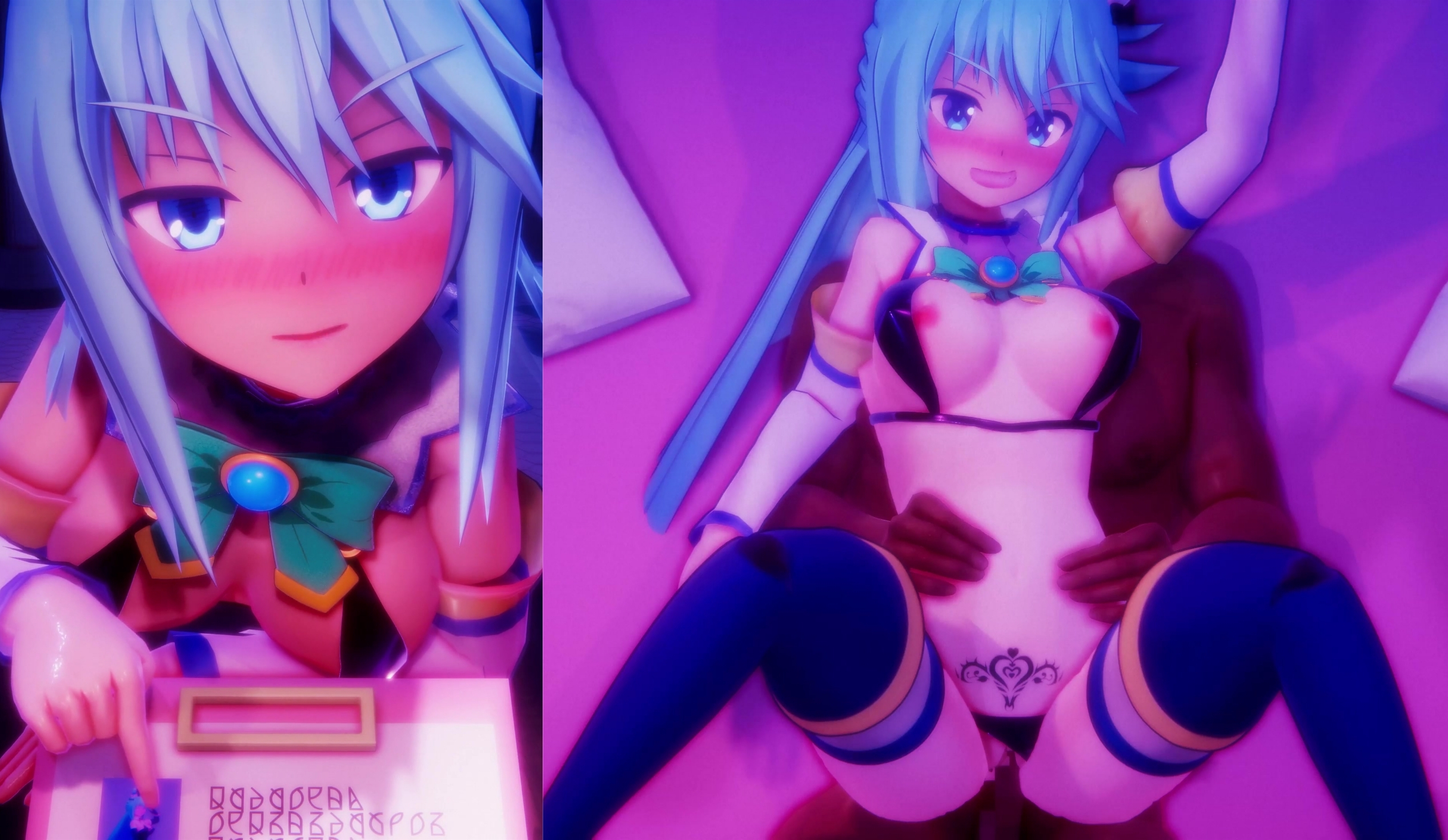 Bunny Goddess Aqua Gets Completely Owned By A BBC