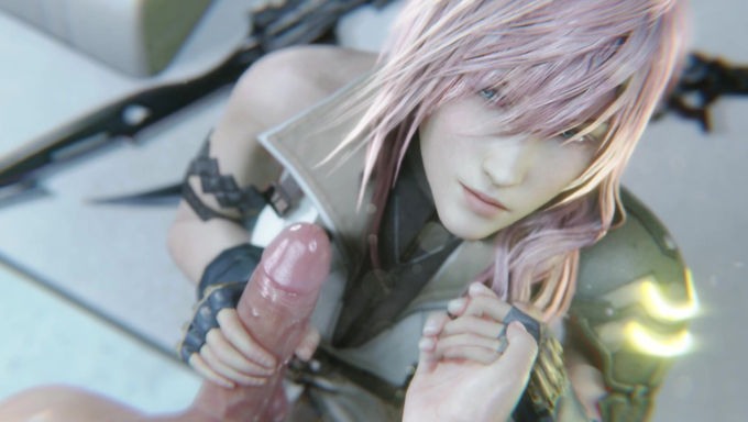 Lightning Takes A Heavy Cumshot In A Close-Up POV