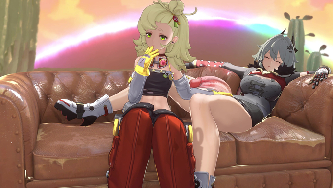 Drunk Caesar King Gets Her Cock Drained By Piper Wheel On The Couch