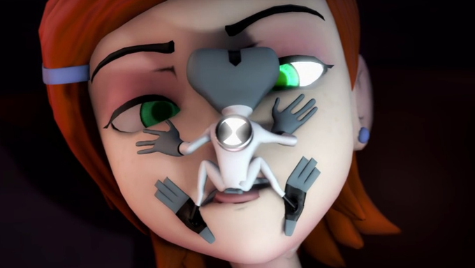 Ben Tennyson Transforms Into Grey Matter And Mouthfucks Gwen Tennyson