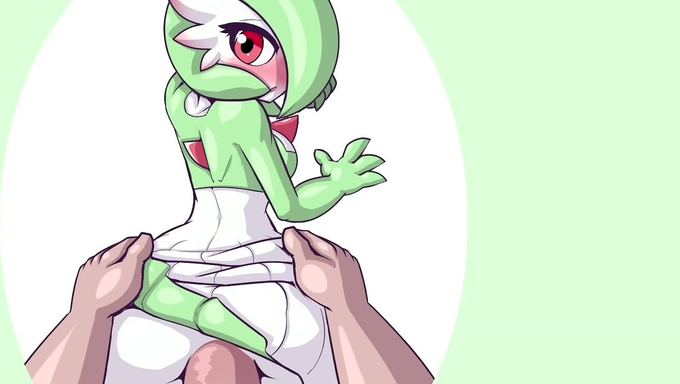 Gardevoir Gets Her Pussy Filled With Hot Cum In POV Style