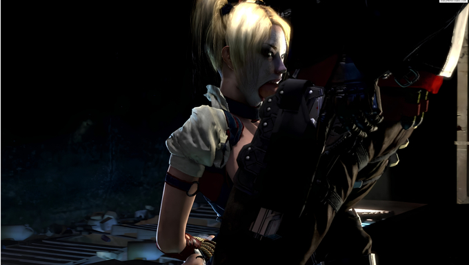 Harley Quinn Gets Knocked Out After Being Mouthfucked