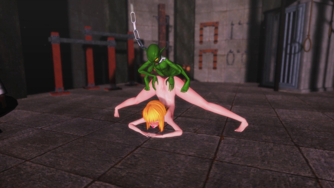 Artoria Pendragon Displays Ahegao While A Goblin Fucks Her