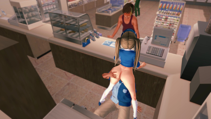 Store Clerk Momo Gets Eaten Out During Her Shift