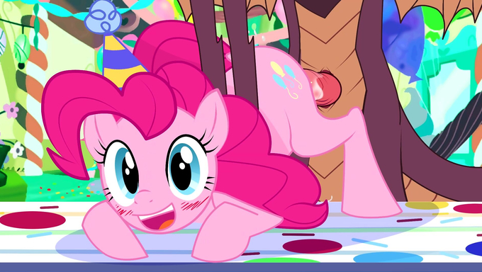 Pinkie Pie’s Spitroast Threesome With Dragons