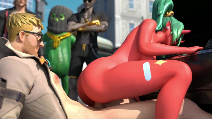 Jonesy Fills Nemia’s Pussy With Cum In Public
