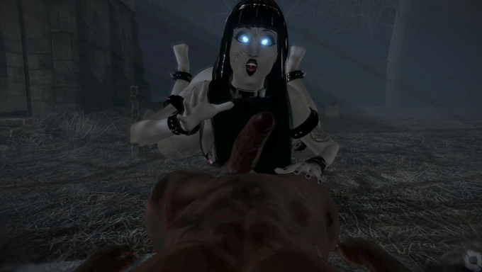 Goth Girl Specifically Wants A BBC For Her Pussy