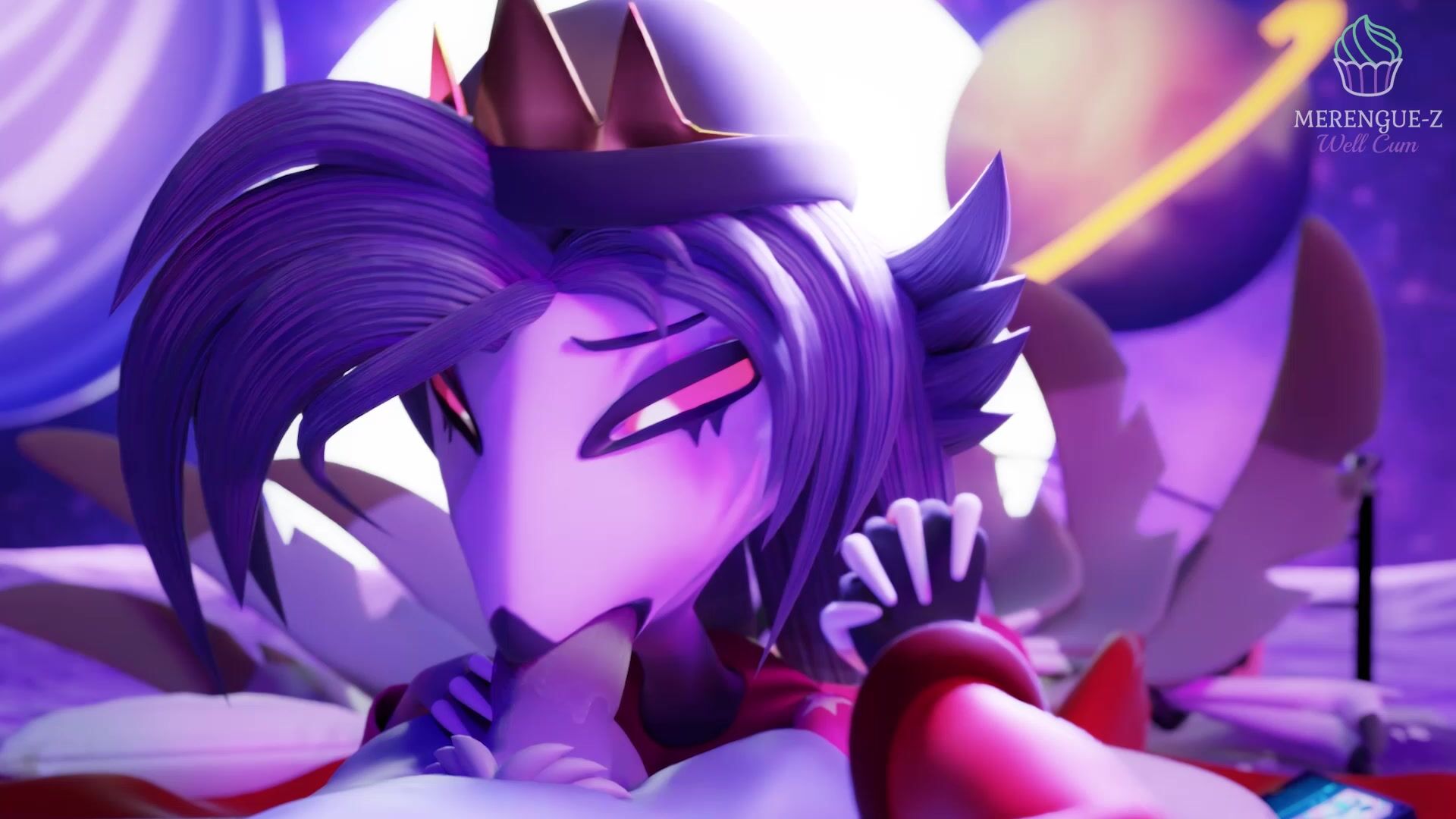 Octavia Eagerly Drinks Her Partner’s Cum