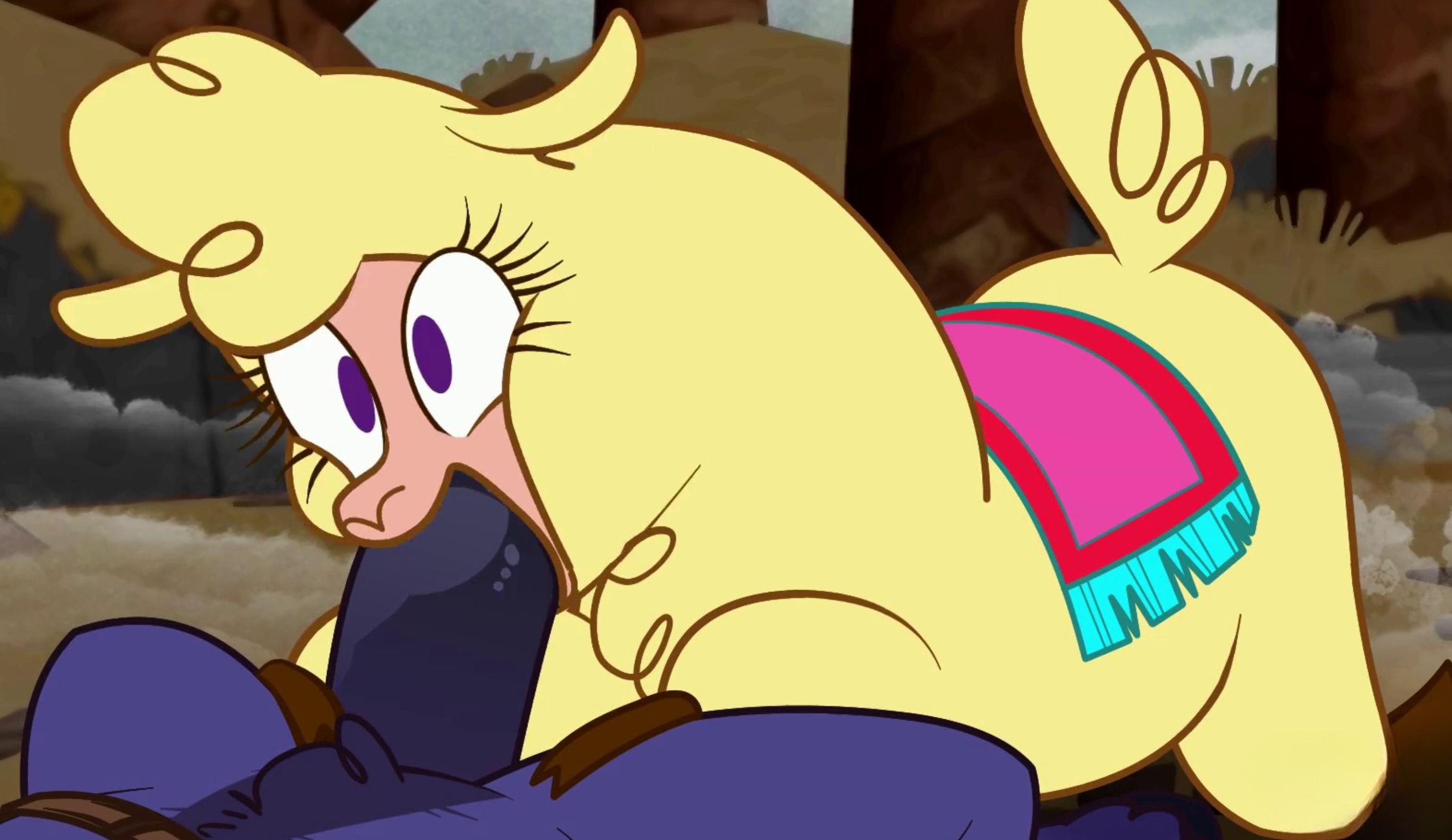Paprika Gets Cum In Her Mouth After Blowing A Dick Outdoors