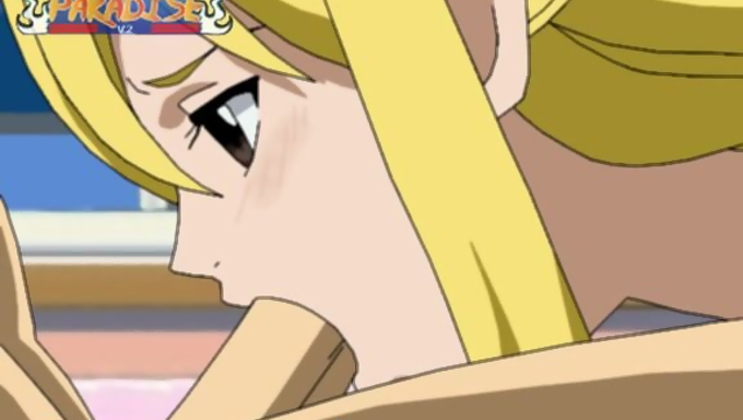 Lucy Heartfilia Spends Time Playing With Natsu’s Cock