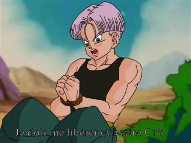 Android 18 Focuses On Training Trunk’s Cock Thoroughly
