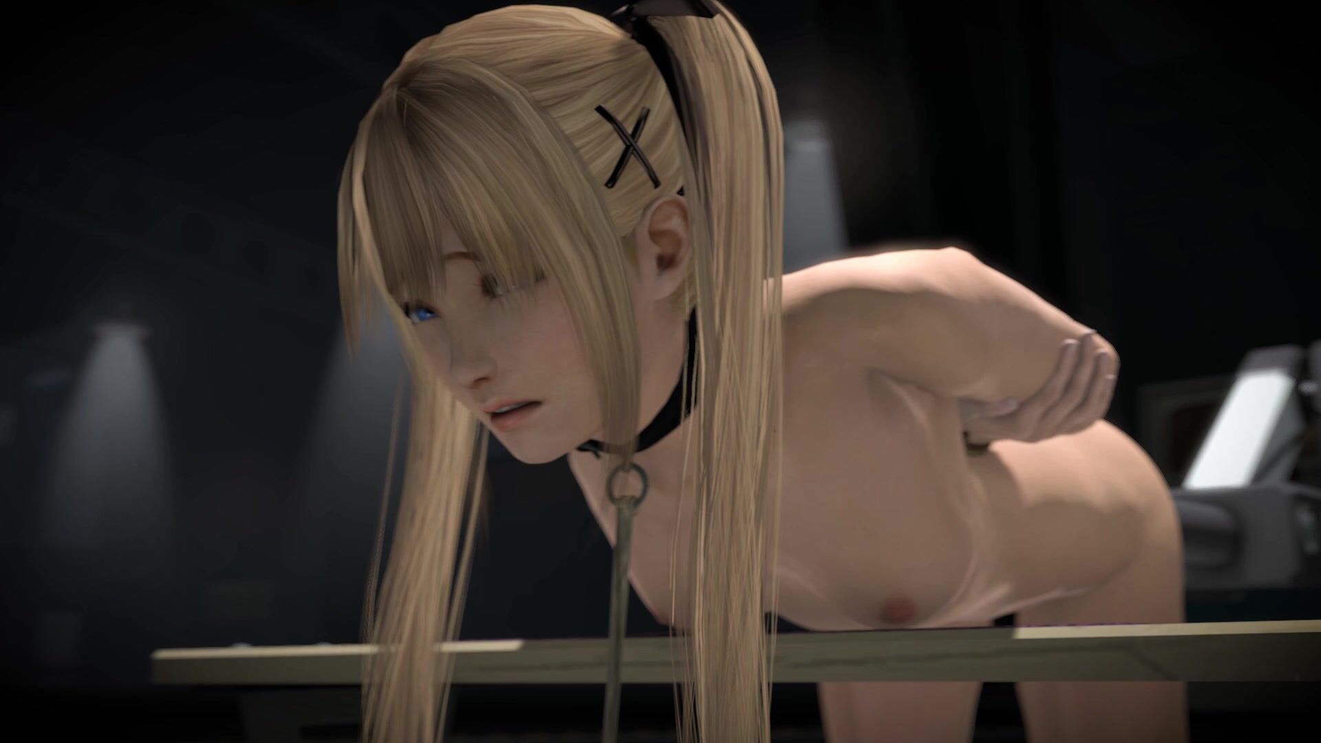 Restrained Marie Rose Squirts While Being Railed By A Sex Machine