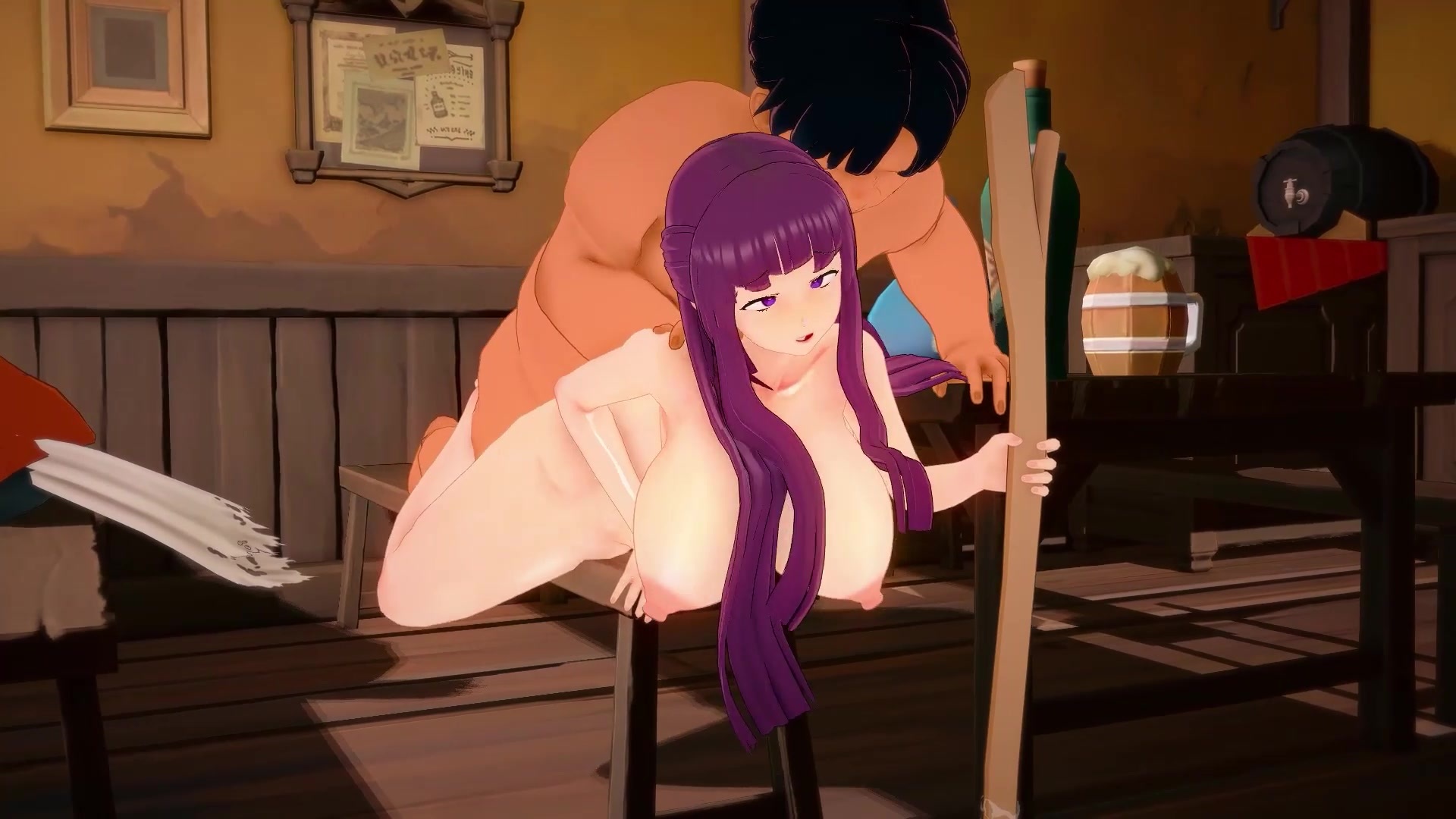Fern Lets A Stranger Pound Her Pussy In The Tavern