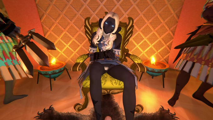 Sadu Dotharl Holds Her Captive Down And Humiliates His Cock With Her Feet