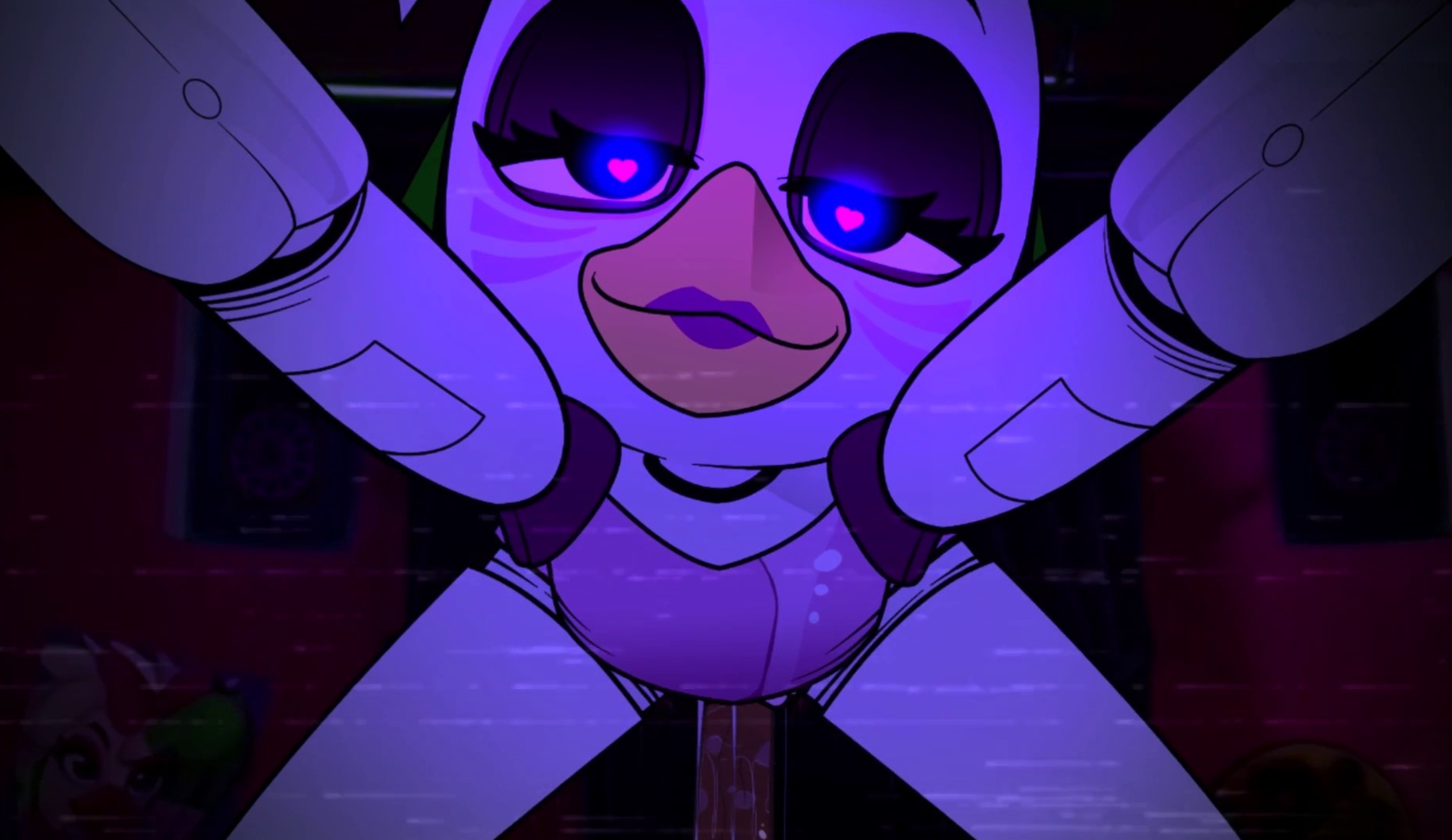 Glamrock Chica Likes Being On Top Of A Human Cock
