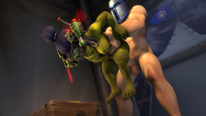 Busty Goblin Girl Gets Lifted And Railed By A Knight