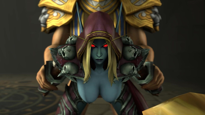 Sylvanas Windrunner Gets Defeated And Banged In Her Throne Room
