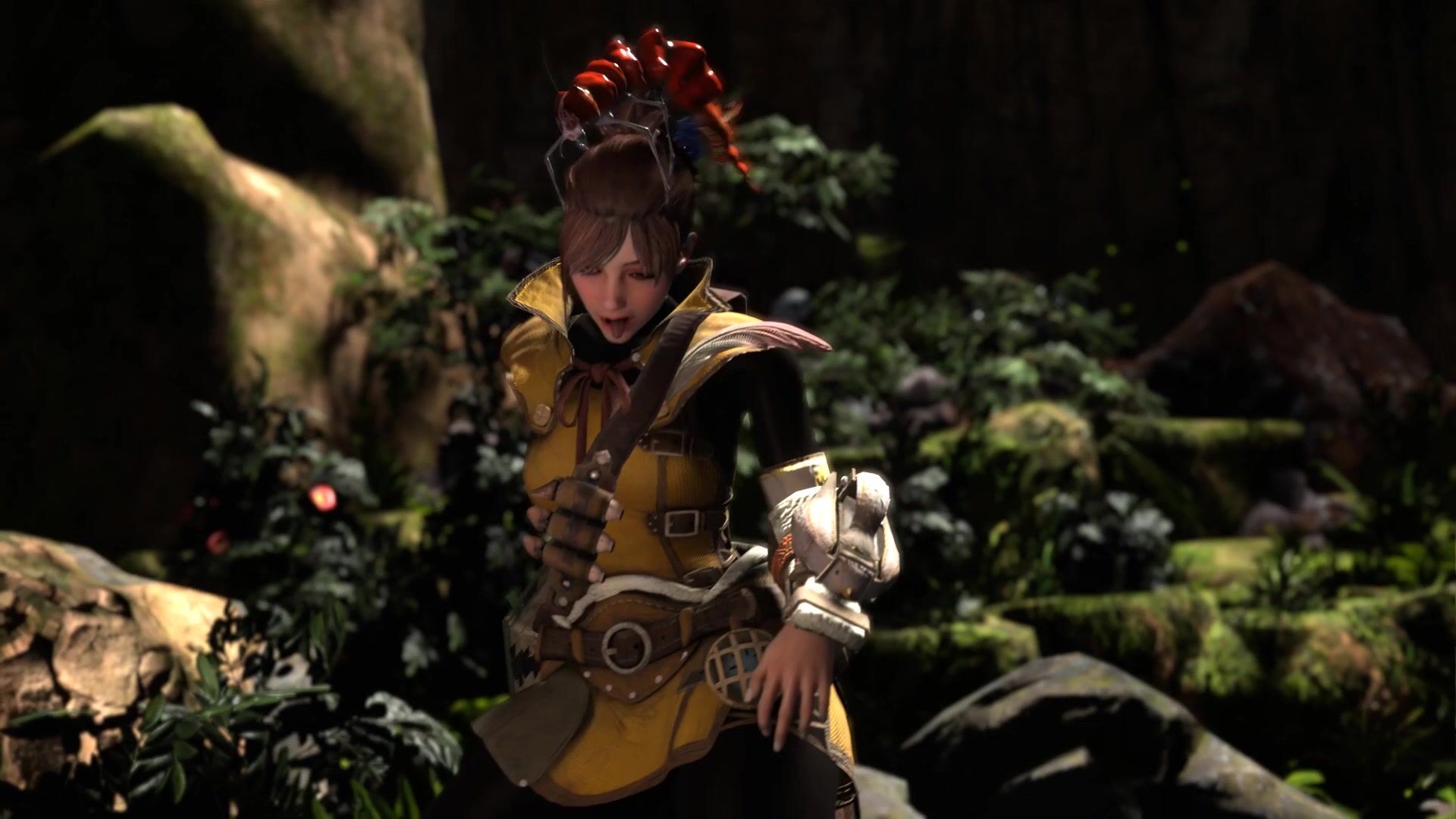 The Handler Dies As She Gets Fucked And Creampied By An Insect In The Head