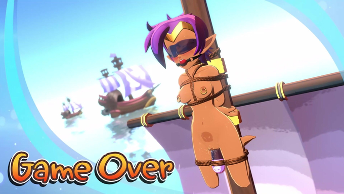 Shantae Fails To Escape And Gets Her Pussy Stimulated By A Vibrator