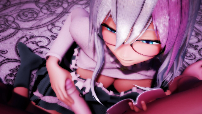 Bronya Zaychik Gives A Sloppy Handjob And Receives A Cumshot
