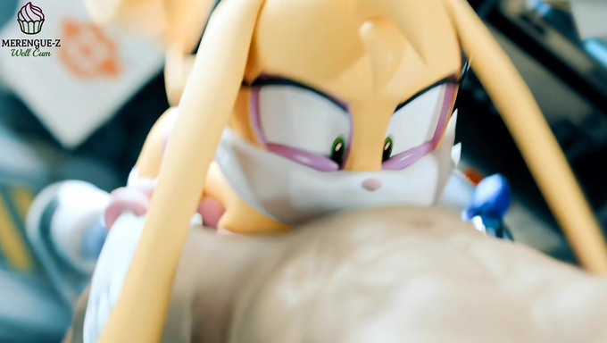 Vanilla The Rabbit Gets Her Mouth Roughly Pounded By A Massive Cock