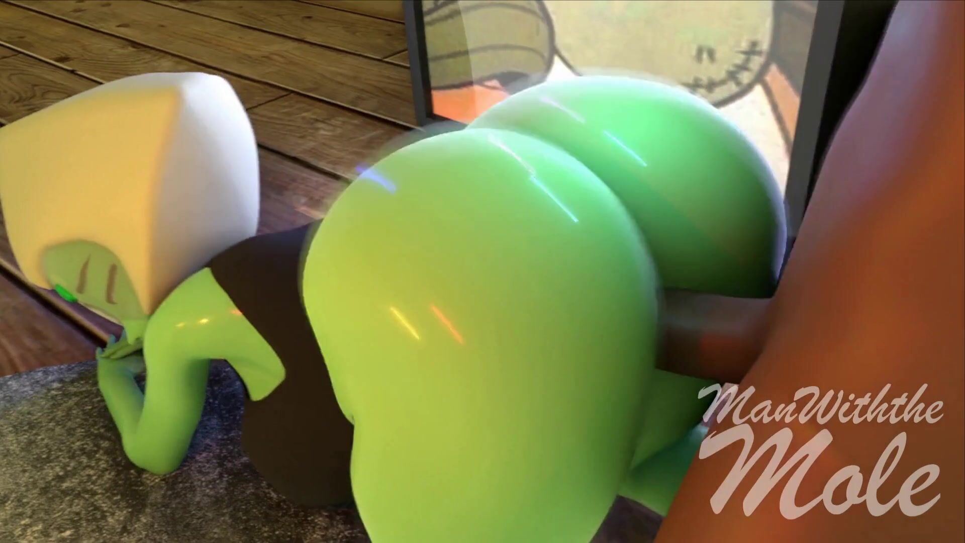 Thick Ass Peridot Takes Hard Backshots From A Huge Cock