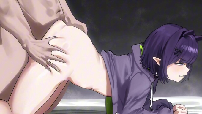 Ninomae Ina'nis Craves A Creampie While On All Fours