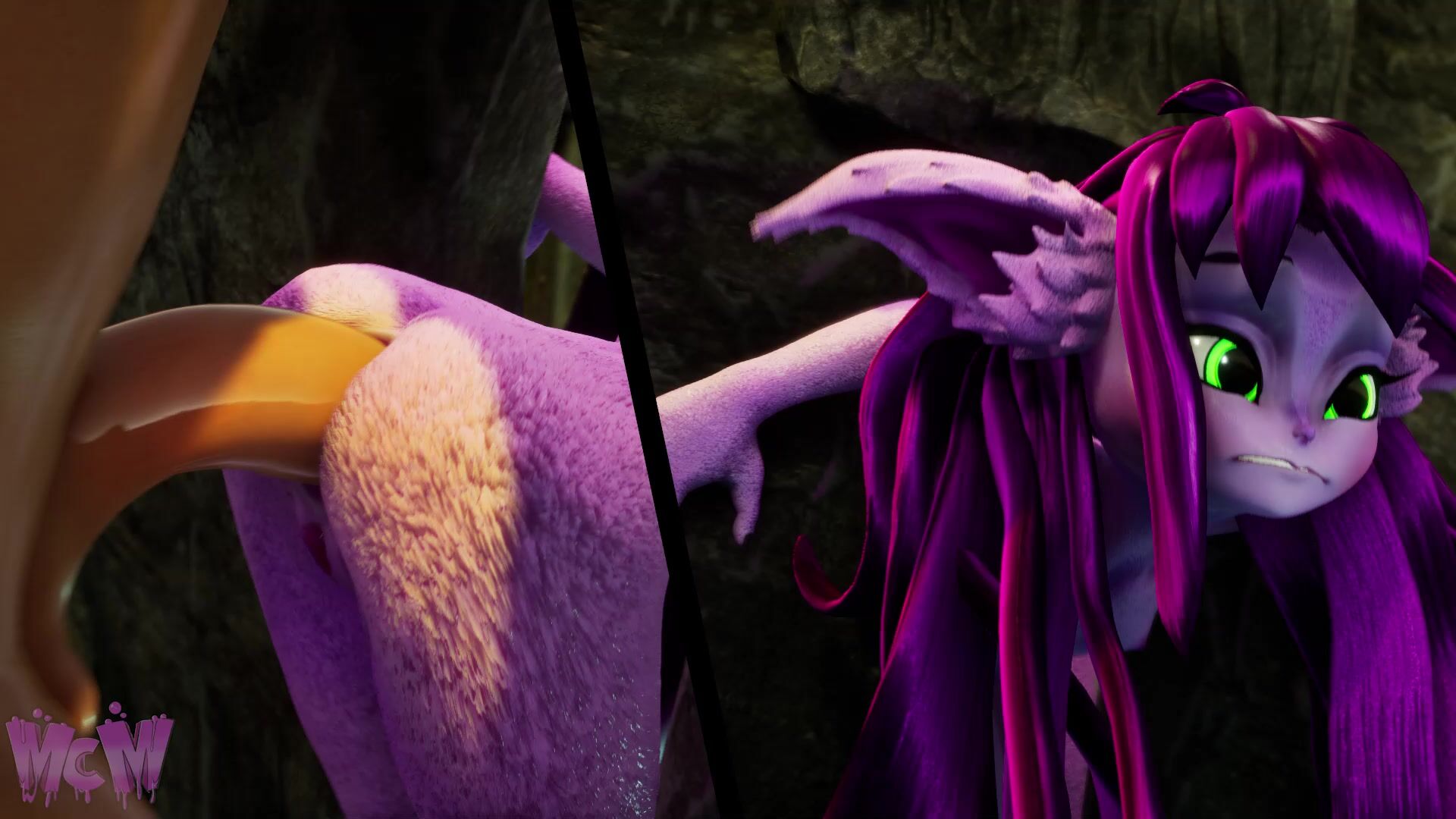 Lulu Gets Anal Fucked By A Stranger While Stuck In A Hole
