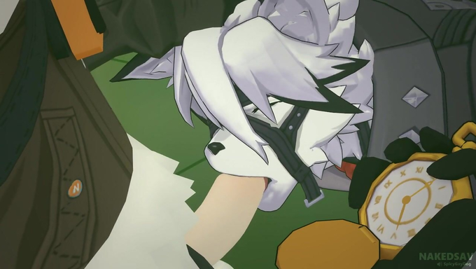 Von Lycaon Gets Captured And Blows A Dick In A Virtual Game