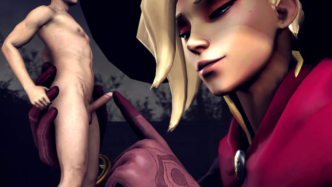 Mercy Shrinks A Guy And Sucks His Dick Until He Cums