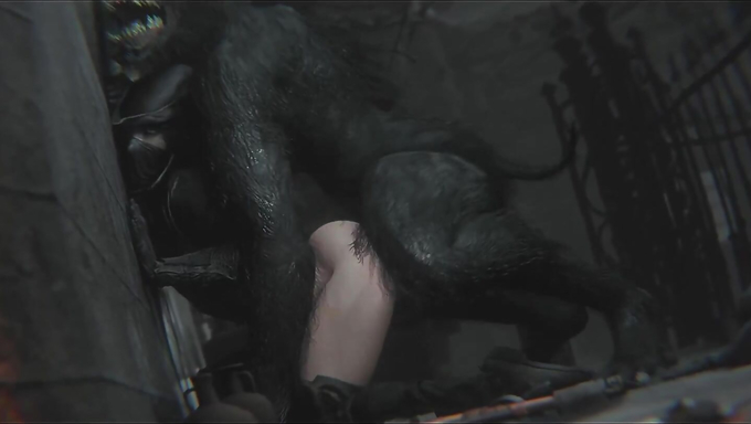 The Hunter Squeals And Screams As The Scourge Ravages Her Pussy