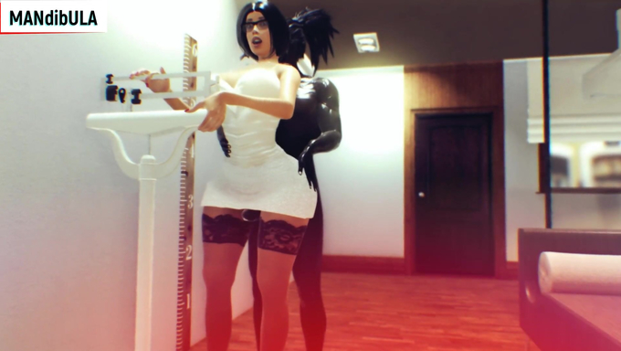 Nerdy Lady Gets To Suck And Gets Fucked By A BBC Inside The Office