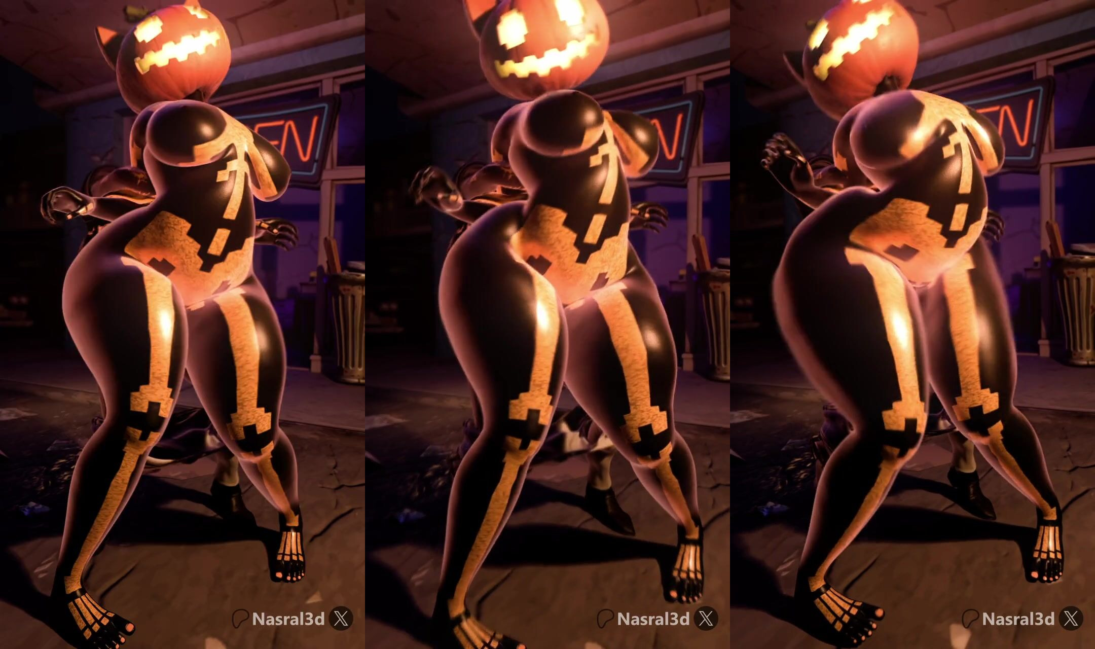 Thick And Curvy Spice Takes Hard Backshots From An Unknown Entity