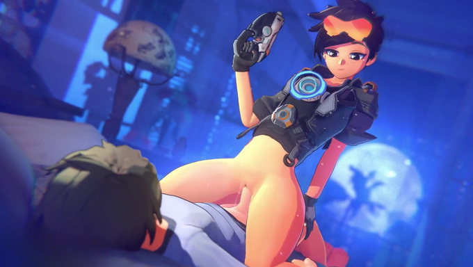 Thick Ass Tracer Rides A Stranger's Cock In A Wild Cowgirl Session