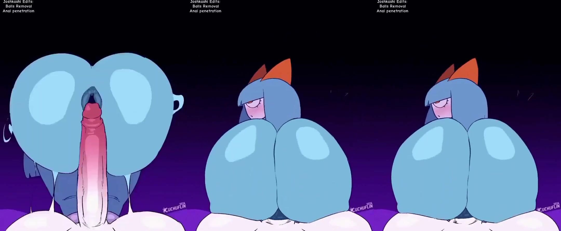 Thick Ass Monster Babe Gets Ass Fucked In Reverse Cowgirl Position