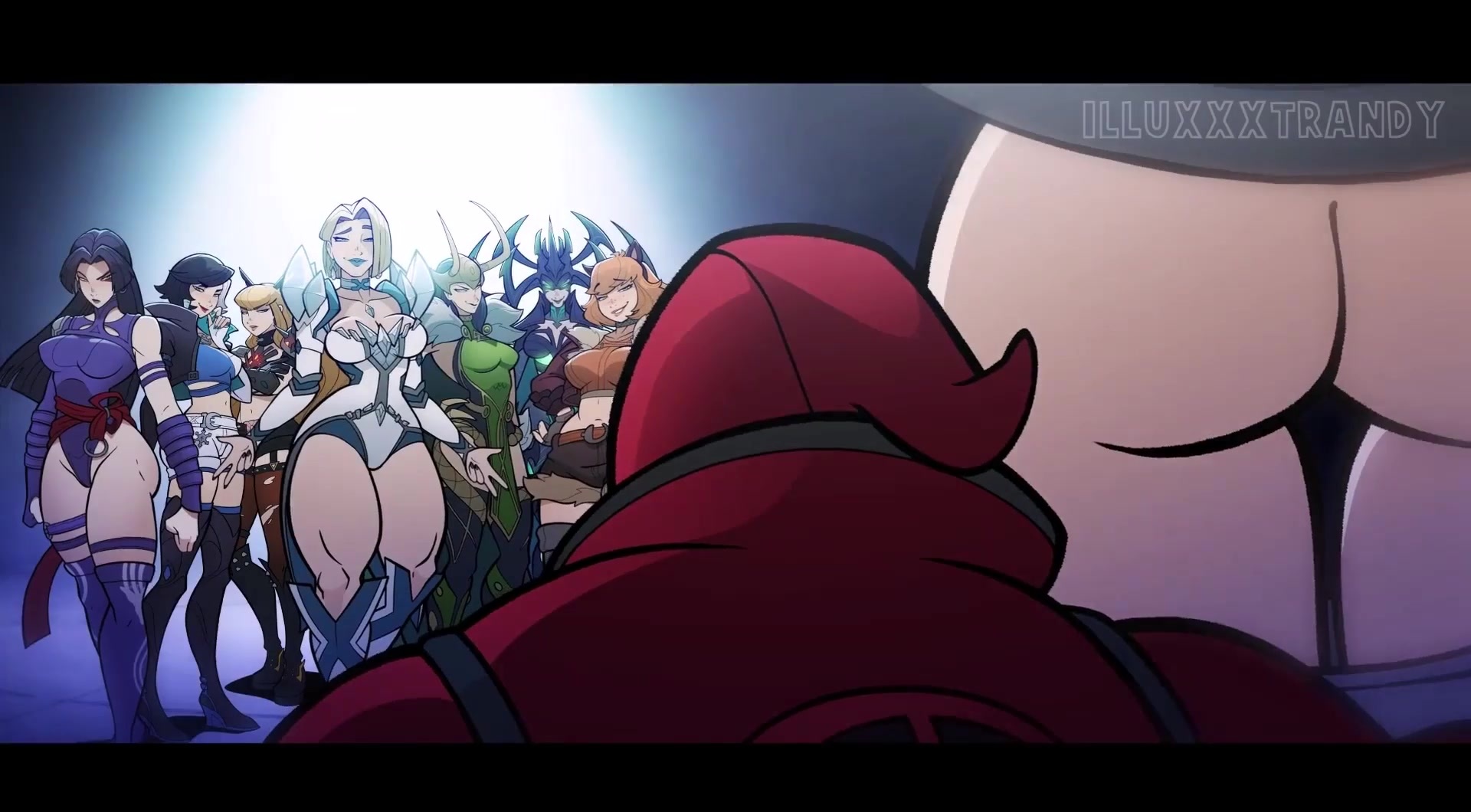 Deadpool Is On A Mission To Creampie Every Hot And Busty Marvel Rival Babe