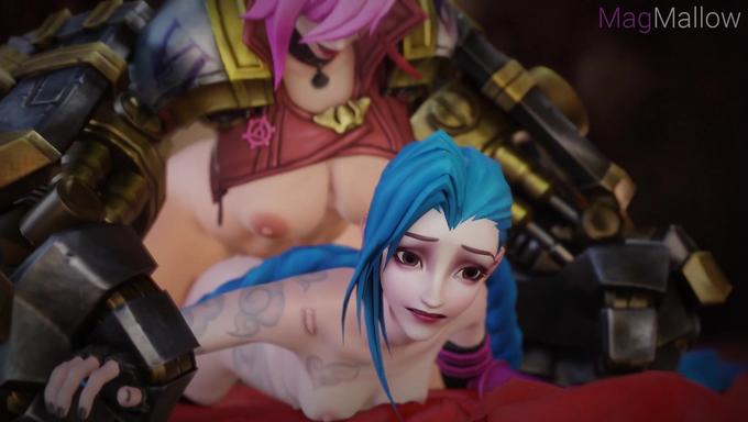 Jinx Likes Getting Her Ass Nailed On The Ground By Vi