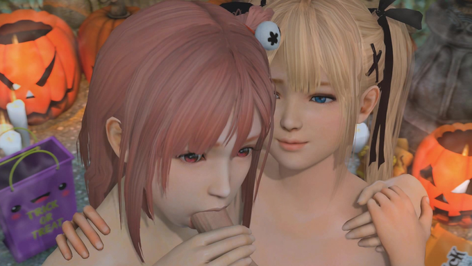 Marie Rose And Honoka Gets To Share A Cock And Receives Cumshot