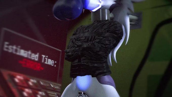 Loona's Mouth Gets Screwed By A Fuck Machine While Restrained