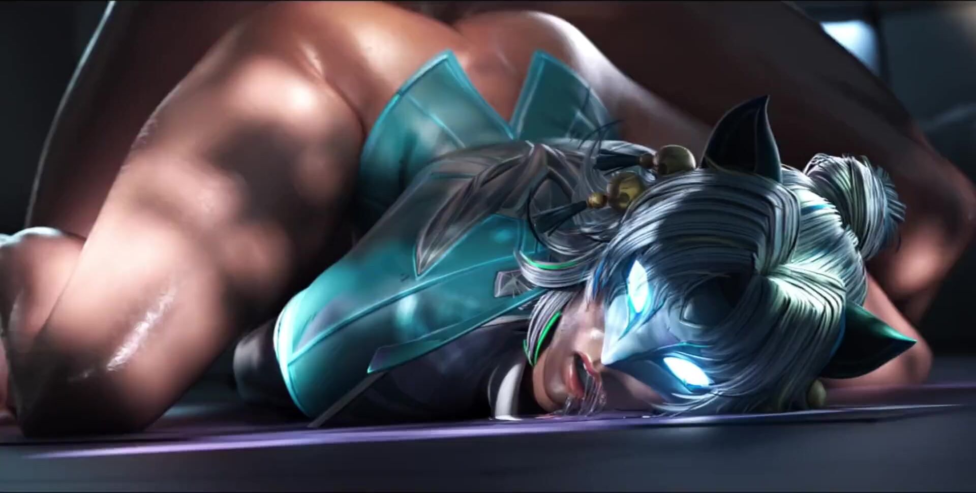 White Fox Takes A Huge Load In Her Mouth After A Hardcore Fuck